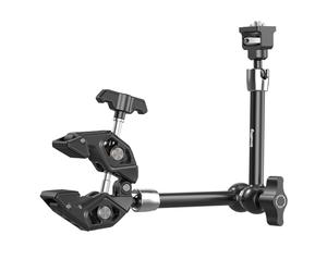 SMALLRIG Magic Arm 5312 - Pinza de cangrejo con pasador retráctil antidesviación, capacidad de carga de 1,5 kg para GoPro/Insta360/DJI Action/DSLR/para luz/monitor / teléfono
