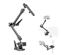 SMALLRIG Magic Arm de Fricción, Soporte para Cámara con Súper Abrazadera y Plataforma para Cámara, Ahorrador de Espacio en El Estudio, Soporte Resistente para Luces y Cámaras - 4862