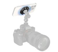 SMALLRIG Magnetic Phone Mount Plate for iPhone, with Cold Shoe Mount & 1/4"-20 Threaded Hole, for dji Mic 2, Ball-Head Selfie Sticks, Vlogging, Live Streaming, Smartphone Filming-5155