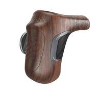 SMALLRIG Mango giratorio de madera izquierdo para roseta ARRI, capacidad de carga de hasta 15 kg, ajuste de posición flexible, diseño ergonómico y diseño antideslizante
