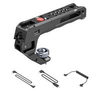 SMALLRIG Mango superior con disparador remoto ARRI 3/8"-16 agujeros, compatible Sony A7 III/FX3/A6600, Canon R5II/R5C, FUJIFILM X-H2S/X-T5, Panasonic S5 II/GH5-4927"}
