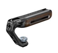 SmallRig Mango superior de madera con soporte de zapata fría, mango superior de madera ligero para jaula de cámara, capacidad de carga de hasta 10 kg, agujeros de localización de 3/8''-16 para ARRI y