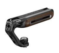 SMALLRIG Mango Superior Madera con Tornillos Retráctiles - 5252 | 1/4"-20 y 3/8"-16 (ARRI), Soporta 15kg/33.1lb, 2 Zapatas Frías