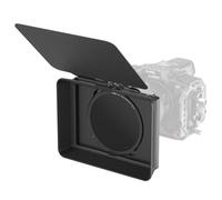 SMALLRIG Matte Box con Abrazadera Ajustable 67-82mm, CPL - 4411 | Parasol, Bandera Superior, Filtros CPL 1 y 2, para Cámaras DSLR sin Espejo