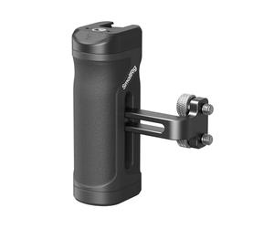 SMALLRIG Mini Manija Lateral para Orificios Roscados de 1/4"-20, Manija Portátil para Cámara para Mano Izquierda o Derecha, Cámara con Zapata Fría Incorporada y Orificio Roscado - 4755
