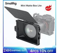 SmallRig Mini Matte Box Lite para cámaras DSLR sin espejo, Compatible con lente de 52mm/55mm/58mm/62mm/67mm/72mm/77mm/82mm/86mm 3575 Follow Focus 3010