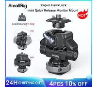 SmallRig-mini Monitor de liberación rápida HawkLock, montaje con zapata fría, Soportes giratorios de 360 ° e inclinación de 170 °, para Monitor de 5 y 7 pulgadas Cold Shoe 3514C