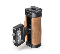 SMALLRIG Mini Side Handle de Madera (1/4"-20) - 2913 | Mango Lateral de Madera para Camera Cage, Tornillos 1/4"-20