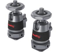 SmallRig 2948B Mini cabeza esfÃ©rica con soporte de zapata desmontable (2 uds.)