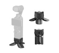 SmallRig Mini trípode de aluminio de despliegue automático 2 en 1 con base | Para DJI Osmo Pocket 4P / Pocket 4 / Pocket 3 Accesorios, soporte de escritorio con soporte de liberación rápida para