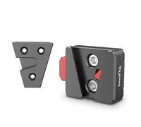 SMALLRIG Mini V-Lock Montaje, Placa Batería V Mount - MD2801B | Juego Liberación Rápida con Orificios Roscados de 1/4"