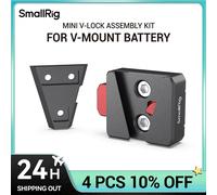 SmallRig-minikit de montaje portátil con bloqueo en V, montaje ligero de liberación rápida con 2 orificios de montaje 1/4-20 para batería de montaje en V, MD2801