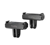 SMALLRIG Montura de Liberación Rápida (2pcs) para dji Osmo 360/Action 5/4/3, Adaptador con Montura de 2 Pines para Brazo Mágico, Palo Selfie y Soporte de Cuello - 5813