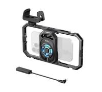 SMALLRIG Nevera universal Hyper-Chill para iPhone y Android con enfriador | 15 W Active Cooler + adaptador USB-C 2 en 1 + soporte para banco de energía, apto para teléfonos de 2,5 a 3,1 pulgadas para