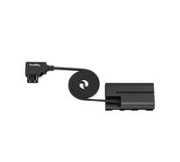 SMALLRIG NP-F550 D-Tap - Batería falsa para Sony NP-F, cable magnético en | Fuente de alimentación continua para NP-F970 F750 F570 F550, para batería de montaje en V, luces LED, monitores