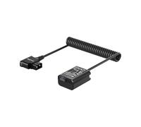 SMALLRIG NP-FW50 D-TAP - Batería ficticia para Sony con pantalla | Dtap - Cable de alimentación continua para Sony A7 A7S A7R A7SII A7RII ZV-E10 A5000 A5100 A6000 A6100 A6300 A6400 A6500 RX10