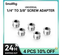 SmallRig Nuevo adaptador de rosca Rosca de 1/4 de pulgada a 3/8 de pulgada (paquete de 5 piezas) Acero inoxidable - 1610 Adaptador de Rosca