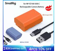 SmallRig para NP-FZ100 USB-C batería de cámara recargable para Sony A7R III/A7R IV/A6700/ A6600/FX3 / FX30/ ZV-E1 / ZV-E10 II -4969 (Blue) 4265B