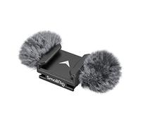 SMALLRIG Paravientos Reducción Ruido para Nikon Z 30-3859 | Adaptador Cold Shoe y Cojines de Goma, para Nikon ZR