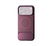 SMALLRIG Phone Case con Stand para iPhone 18 Pro MAX / 17 Pro MAX - 6589 | Dark Cherry, Dual-fold Stand for Grip or Vertical Prop, Magnetic Design for LED Light, All-Around Protection, Covered Buttons