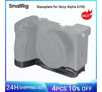 SmallRig-placa base A6700 para Sony Alpha 6700, placa de liberación rápida integrada para Arca, interruptor rápido entre trípode y estabilizador Baseplate 4338