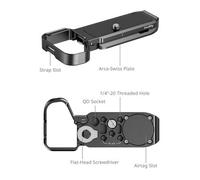 SmallRig Placa base con ranura Air Tag para Sony Alpha 7C II / Alpha 7CR 5481 negro