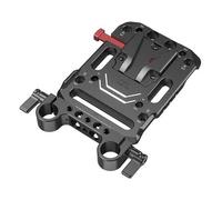 SmallRig placa de batería 3016 V con doble abrazadera de varilla de 15 mm