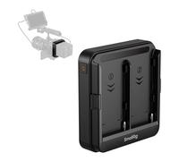 SMALLRIG Placa de Batería Dual NP-F, Alimentación para Puertos D-Tap, DC, USB-C, Placa Adaptadora para Baterías NP-F550/570/750/770/950/970, Soporta UPS - 5536