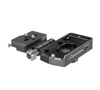 SMALLRIG Placa de Batería NP-F de con Placa de Liberación Rápida para Arca-Swiss, Placa Adaptadora de Batería NP-F Compacta y Plegable para Cámara DSLR, Trípode, Compatible con Batería NP-F970-4696