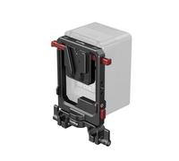 SMALLRIG Placa de batería V Mount con Abrazadera de Doble Varilla de 15 mm, Orificio roscado de 1/4"-20, para baterías V Mount de SmallRig, cámaras, transmisores de vídeo y monitores