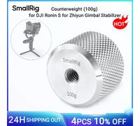 SmallRig-Placa de contrapeso (100g) con agujero de roscado 1/4 para DJI Ronin S, estabilizador de cardán Zhiyun-2284
