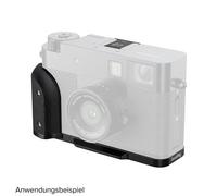 SmallRig Placa de montaje en forma de L con empuÃ±adura de silicona para FUJIFILM X half negro