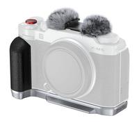 Placa de montaje en L SmallRig 4875 con asa de silicona para Fujifilm X-M5, plata