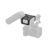 SMALLRIG Placa de montaje para Sony XLR-H2/H1, requiere placa 6781/4830 | Con orificios de localización para ARRI, agujeros de rosca de 0.25 a 20 y zapata fría para micrófono/luz - 6925