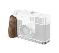 SMALLRIG Placa Montaje L Madera para FUJIFILM X Half - 5223 | Empuñadura Lateral Ergonómica con Tapa Zapata, Plateado