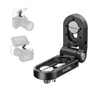 SMALLRIG Placa Montaje L Mini Plegable, Adaptador 1/4" - MD5712 | Clavija Desmontable, Carga Máx. 1,2kg, para Transmisores y Monitores