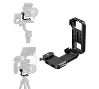 SMALLRIG Placa Montaje Vertical para Jaulas, para Arca - 5594 | Roscas 1/4"-20, Soporte en L para Trípodes, para DJI RS 2/3/4 Pro