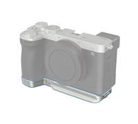 SMALLRIG Plaque de Montage Silver pour A7C II / A7C R - 4439 | Para Sony Alpha 7C II / Alpha 7CR, placa de liberación rápida integrada para enchufe Arca/QD/ranura de correa/agujero roscado