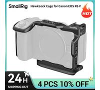 SmallRig R6 V HawkLock Jaula de liberación rápida para Canon R6 V, kit completo de jaula de aleación para cámara, placa de liberación rápida para Arca y DJI RS Advance Cage Kit
