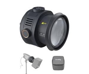 SMALLRIG RA-F150 Lente Fresnel con Montura Bowens, Ajuste de Enfoque con una Sola Mano para RC 120 RC 220 RC 350 RC 450 y Otras Luces Continuas, Herramienta de Modelado de Iluminación - 4246