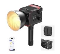 SMALLRIG RC 100B COB Lámpara de Vídeo con Mango, 2700K-6500K - 4894 | Bicolor, Placa de Batería Incorporada, Control Mediante App, Versión Móvil