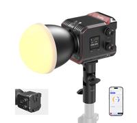 SMALLRIG RC 100B COB Luz de Video, Luz de Video Bicolor de 2700K-6500K, Placa de Batería Incorporada, Luz con Control de Aplicación para Fotografía y Estudio de Fotos, Versión Estándar - 4893