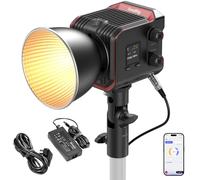 SMALLRIG RC 100B COB - Luz de vídeo portátil (2700-6500 K, 100 W, 20100 lux, control de aplicación, alta CRI 97+ Spotlight para fotografía y vídeo, versión Pro - 5142)