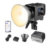 SMALLRIG RC 220B Pro Luz de Video COB de 220 W, Luz de Video Bicolor de 2700 K a 6500 K, Luz con Montura Bowens CRI 95+, Compatible con 3 Métodos de Suministro de Energía - 4621