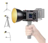 SMALLRIG RC 60B COB Luz de Vídeo con Batería Incorporada de 3400mAh y Carga Rápida PD Tipo C, Luz de Vídeo LED Bicolor de Mano para Disparar en Movimiento, RC 60B Lite Edition - 4518