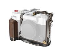 SMALLRIG Retro Jaula para FUJIFILM X-T50, Cage con Placa de Liberación Rápida para Arca-Swiss y Soporte de Cold Shoe para Micrófono y Luz, con Orificios Roscados de 1/4"-20-4714