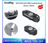 SmallRig 2501 Riel NATO con tornillo de localización ARRI de 35 mm