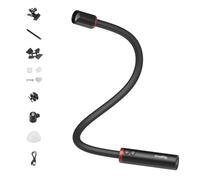 SMALLRIG RM03 Macro Photography LED Light, Bendy Light for Macro Mushroom y Fungi Fotografía, Adjustable Beam Angle Luz for Camera with Cold Shoe Adapter, 5 Colors, Diffuser, IP54 Waterproof - 5480