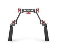 SMALLRIG Rosette Handle Kit con Brazo de Extensión, Nueva Ver - 2002F | Cámara Shoulder Rig, Agarre Ergonómico con Rosette Mount