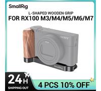SmallRig RX100 M7 empuñadura de madera en forma de L para Sony RX100 III / IV / V(VA) / VI / VII Rx100 M6 Vlog Rig para cámara Vlogging 2467 Empuñadura de Madera en Forma de L